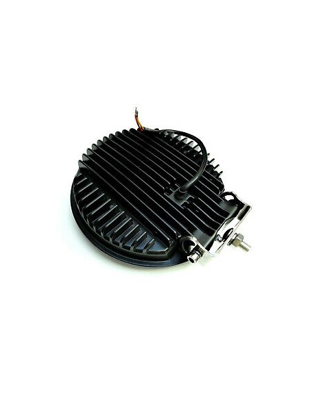 2x LED Fernscheinwerfer mit Positionsleuchte E9 Rund 12V 24V Ø220 Metallgehäuse