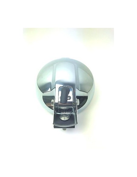 2x Blau chrom rund 183 Fernscheinwerfer mit 12V LED Ring Positionslicht Zusatz