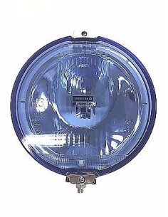 Blau chrom rund Fernscheinwerfer mit 24V LED Ring Positionslicht Zusatzscheinwer