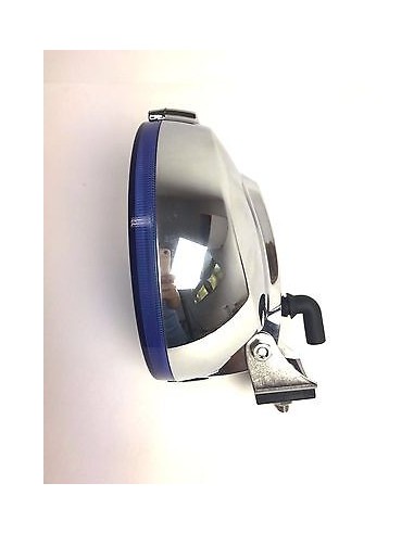 Blau chrom rund Fernscheinwerfer mit 24V LED Ring Positionslicht Zusatzscheinwer