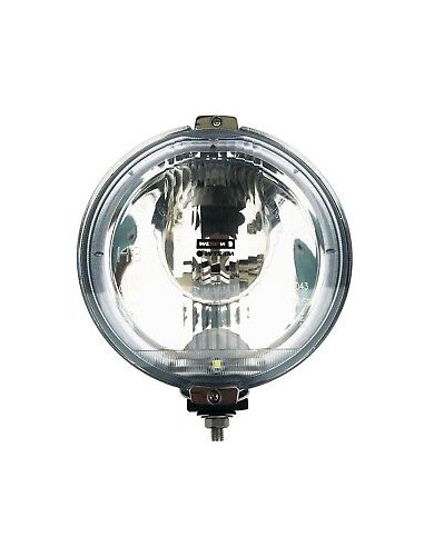 2x Fernscheinwerfer ø183 Chrom RUND 12V LED RING Positionslicht Zusatz E20 IP56