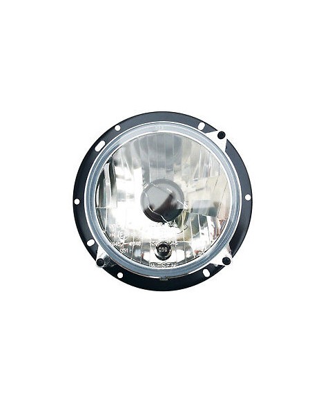 2x Fernscheinwerfer Abblendlicht Positionslicht 12/24V Traktor m. Glühbirnen 12V