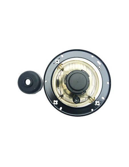 2x Fernscheinwerfer Abblendlicht Positionslicht 12/24V Traktor m. Glühbirnen 12V