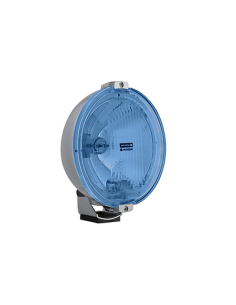 Blau chrom rund Fernscheinwerfer mit 12V LED Ring Positionslicht Zusatzscheinwer 2