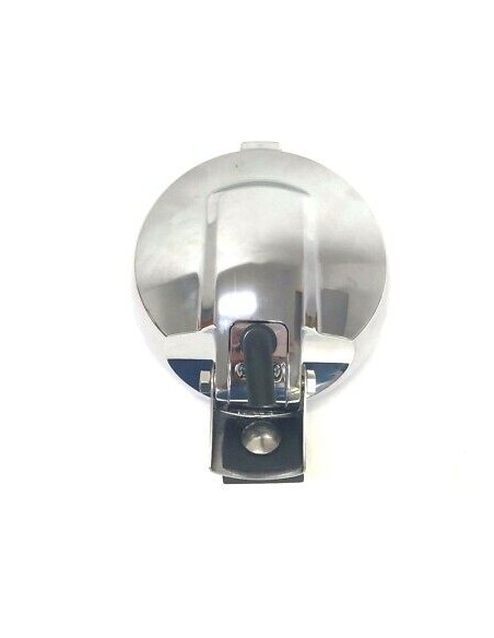 Blau chrom rund Fernscheinwerfer mit 12V LED Ring Positionslicht Zusatzscheinwer