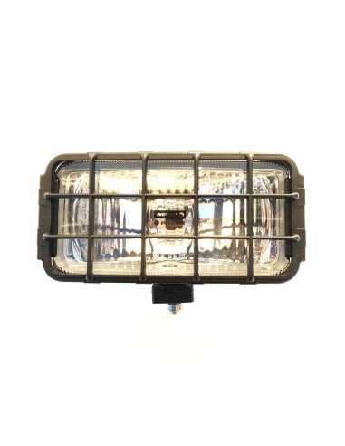 Fernscheinwerfer Halogen H3 12V 24V LKW Fernlicht m. Schutzgitter Glühbirne 24V