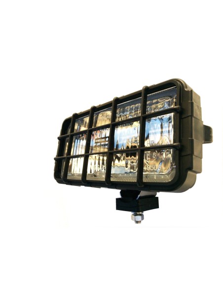 Fernscheinwerfer Halogen H3 12V 24V LKW Fernlicht m. Schutzgitter Glühbirne 24V