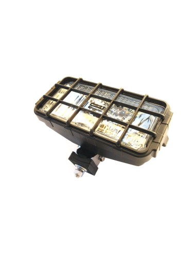 Fernscheinwerfer Halogen H3 12V 24V 180x86x76 LKW Fernlicht mit Schutzgitter