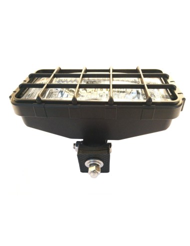 Fernscheinwerfer Halogen H3 12V 24V 180x86x76 LKW Fernlicht mit Schutzgitter