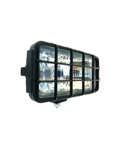 Fernscheinwerfer Halogen H3 12V 24V 180x86x76 LKW Fernlicht mit Schutzgitter