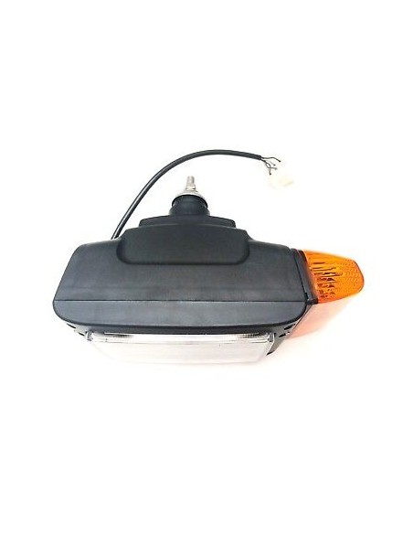 Scheinwerfer mit Blinker Links 12V f. Radlader Baumaschinen Schlepper Bagger JCB