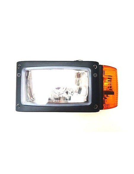 Scheinwerfer mit Blinker Links 12V f. Radlader Baumaschinen Schlepper Bagger JCB