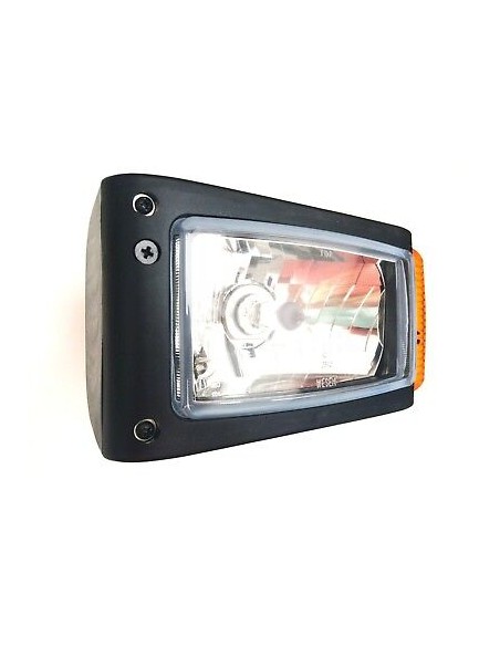 Scheinwerfer mit Blinker Links 12V f. Radlader Baumaschinen Schlepper Bagger JCB