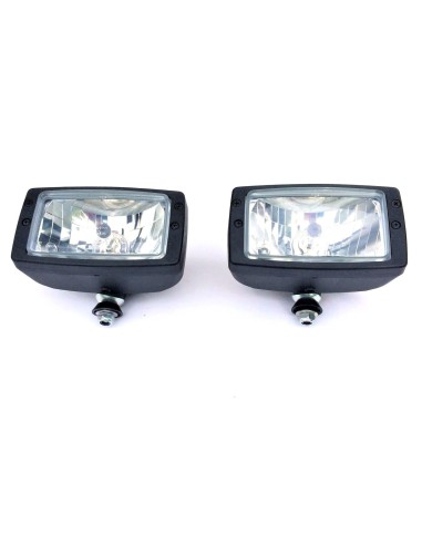 2x Hauptscheinwerfer H4 mit Standlicht 12/24V Scheinwerfer f. Schlepper  Zetor