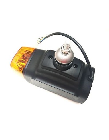 2x Scheinwerfer mit Blinker 12V für Radlader Baumaschinen Schlepper Bagger JCB
