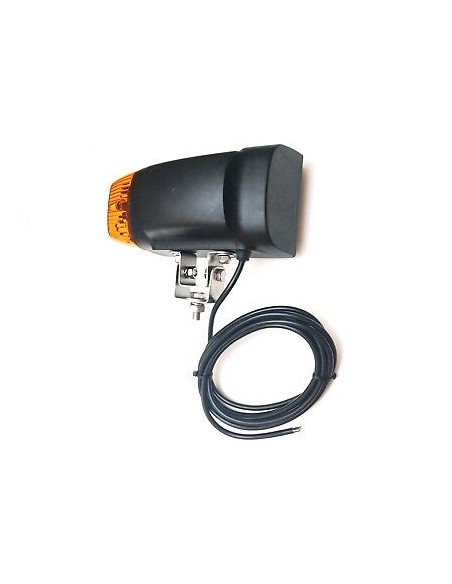 Scheinwerfer mit Blinker Links Baumaschinen Schlepper Bagger Omegahalter 24V E20