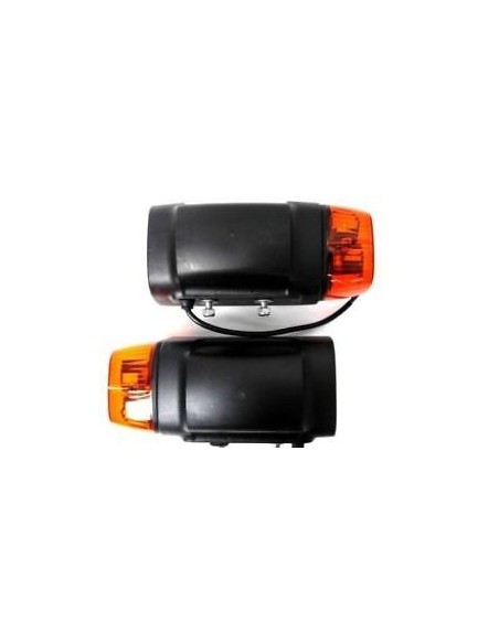 2x Scheinwerfer mit Blinker L+R Radlader Baumaschinen Traktor Bagger Schlepper