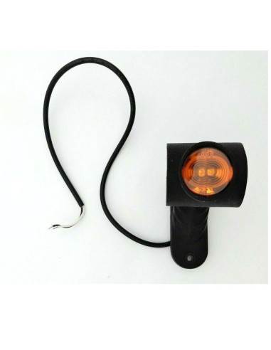 LED Umrissleuchte 125X55X110 Anhänger LKW 12V 24V Seitenmarkierungsleuchte Links