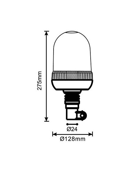 Lampe Blitzlampe flex 268x126mm