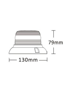 Die Blitzlampe  LED 3 Schrauben  R10 R65 2
