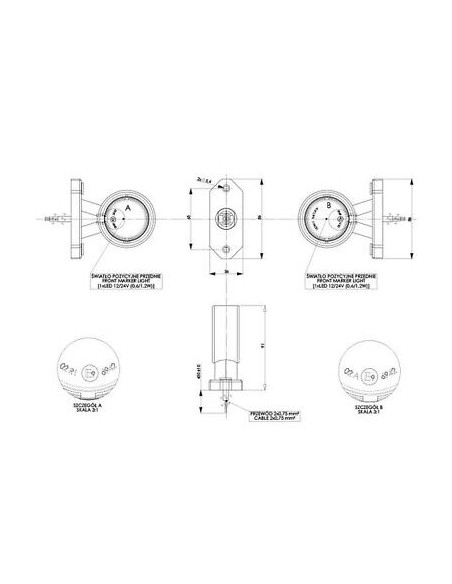 Seitenmarkierungsleuchte ld721-001.2