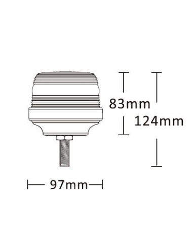 Die Blitzlampe LED Schrauben R10 R65