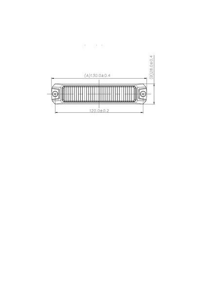 LED-Blitzlampe 7W gelb R10 R65