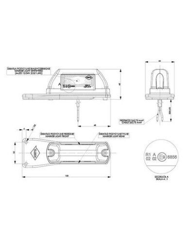 Seitenmarkierungsleuchte LD731 LED