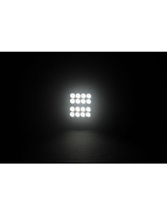 Work lamp square 16xLED + Stripe LED 2