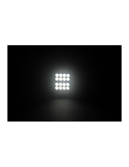 Work lamp square 16xLED + Stripe LED