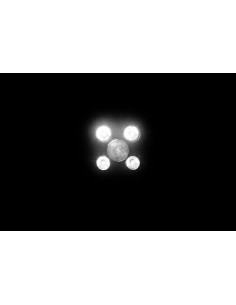 Work lamp 4xLED + 1xLED convex lens 2