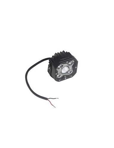 Work lamp 4xLED + 1xLED convex lens