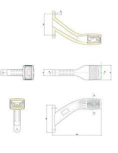 Seitenmarkierungsleuchte LED links 2