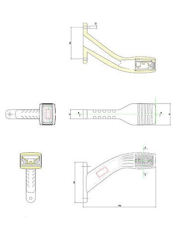 Seitenmarkierungsleuchte LED links