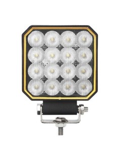 LED work lamp 16xLED square PLUS