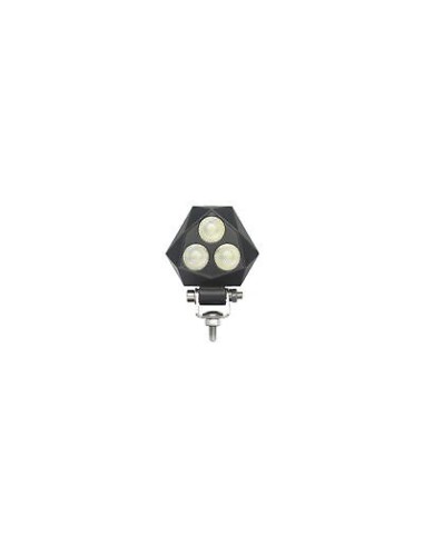 Work lamp 3xLED triangle