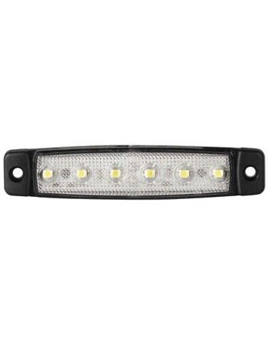 Seitenmarkierungsleuchte LED Weiss 560.07 24V