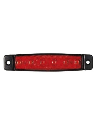 Seitenmarkierungsleuchte LED Rot 560.06 24V