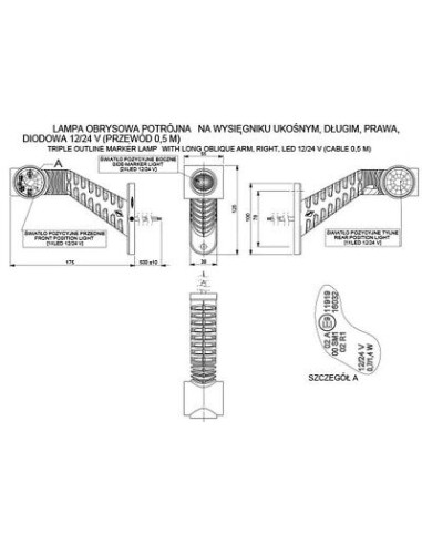 Seitenmarkierungsleuchte LD 2174