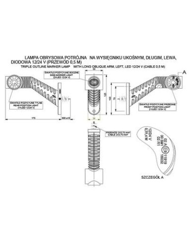 Seitenmarkierungsleuchte LD 2175