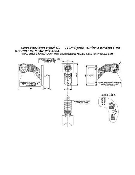 Seitenmarkierungsleuchte LD 2181