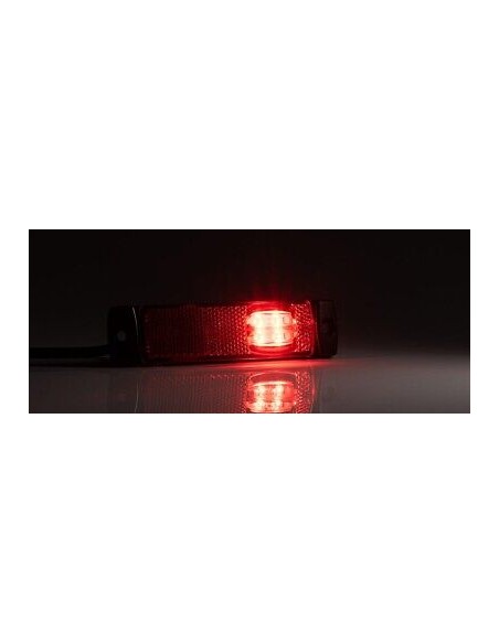 Seitenmarkierung, rote LED