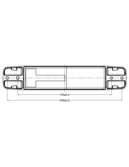Tail lamp LED 5-functions 1224V
