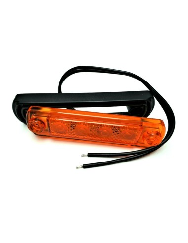 10x LED Umrissleuchte Begrenzungsleuchte Seitenleuchte gelb LKW PKW Anhänger