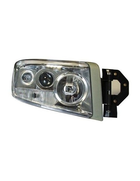 RVI Premium DXI Chromscheinwerfer mit Nebellicht P, regulierbar, 24V