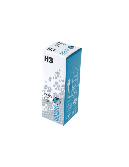 10x H3 Glühbirnen Lampen Glühlampen Autolampen PK22s 24V 70W UV Filter E4