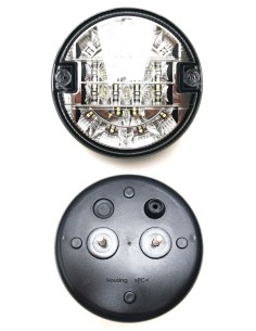 2x LED Rückfahrleuchte Rückfahrscheinwerfer Rund ø140 E4 für Anhänger LKW PKW