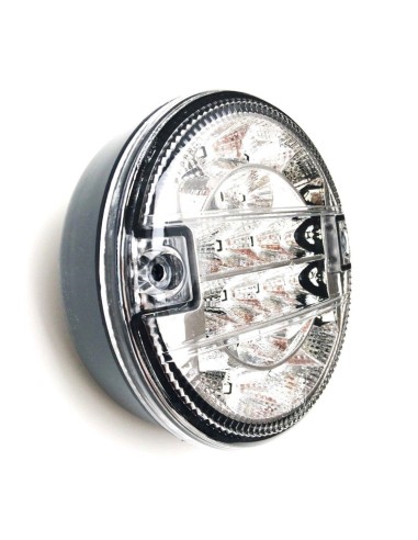 2x LED Rückfahrleuchte Rückfahrscheinwerfer Rund ø140 E4 für Anhänger LKW PKW