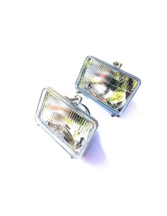 2x Scheinwerfer 168x106 Fernlicht Positionslicht Abblendlicht Traktor Schlepper 2