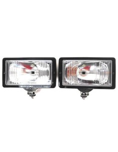 2x Scheinwerfer m. Positionslicht 12V 24V H3 Halogen für Zetor Traktor Schlepper